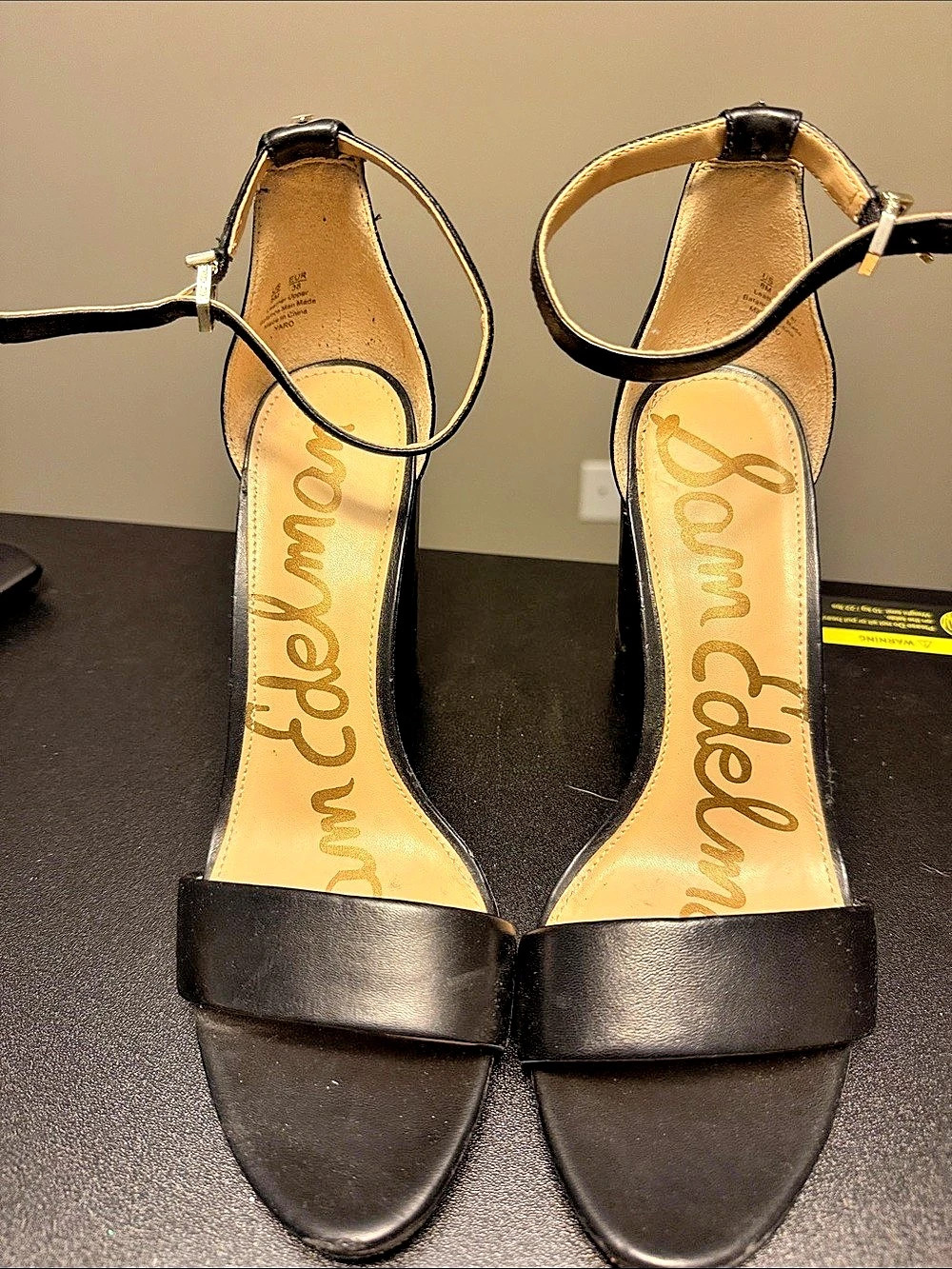 Sam Edelman Yaro Block Heel Sandal Black